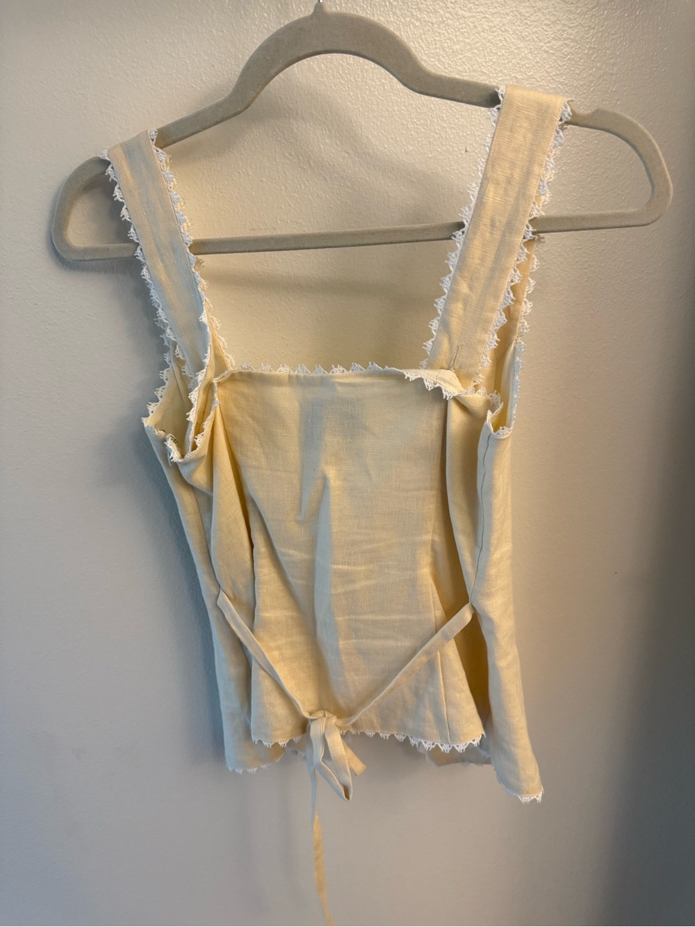 Reformation Viola Linen Top - Picture 2 of 9